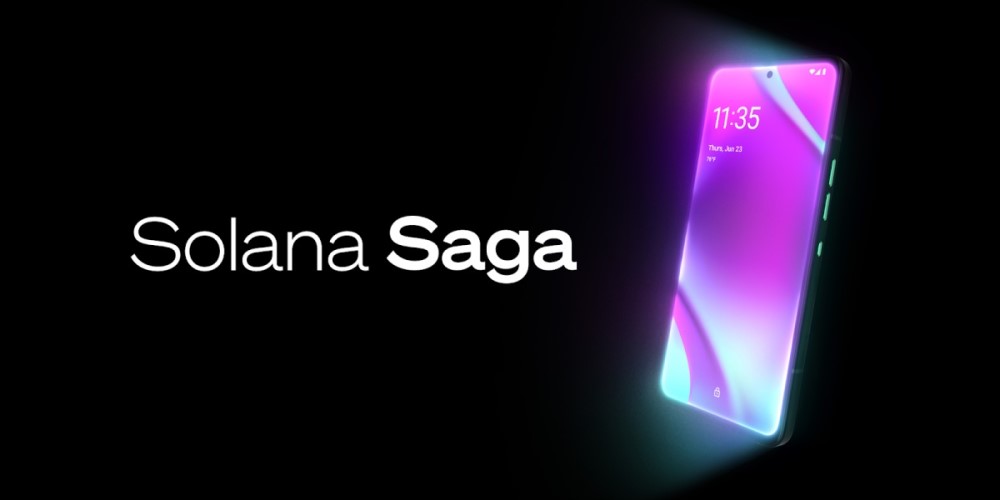 Solana Saga modèle de téléphone