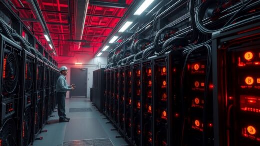 Ferme de minage BTC